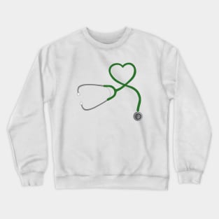 Stethoscope Heart Crewneck Sweatshirt